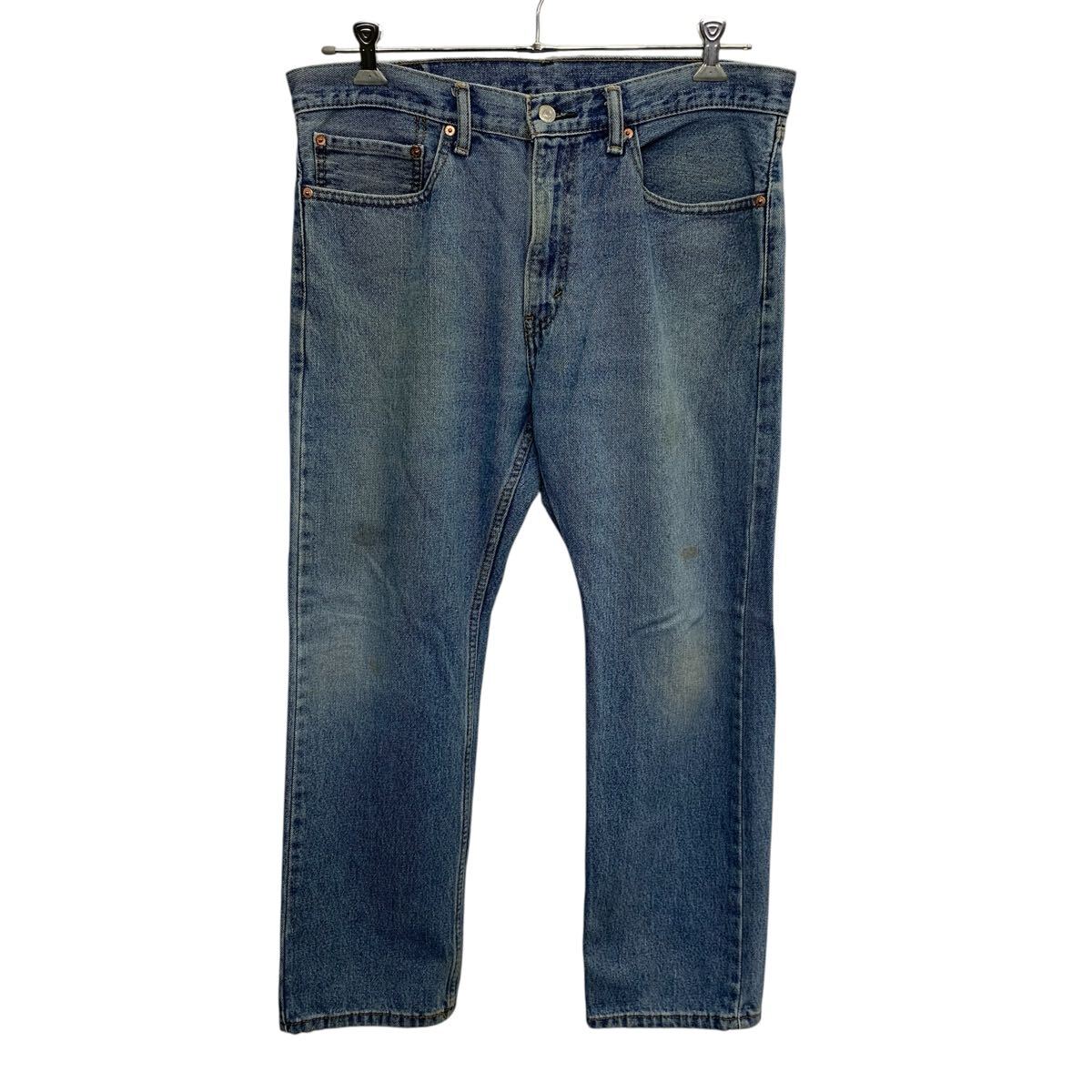 Rakuten - 【中古】【古着】 Levi's 505 デニムパンツ W34 ライトブルー リーバイス ジップアップ ゴールデンサイズ アメカジ デニム ジーンズ 2602-289