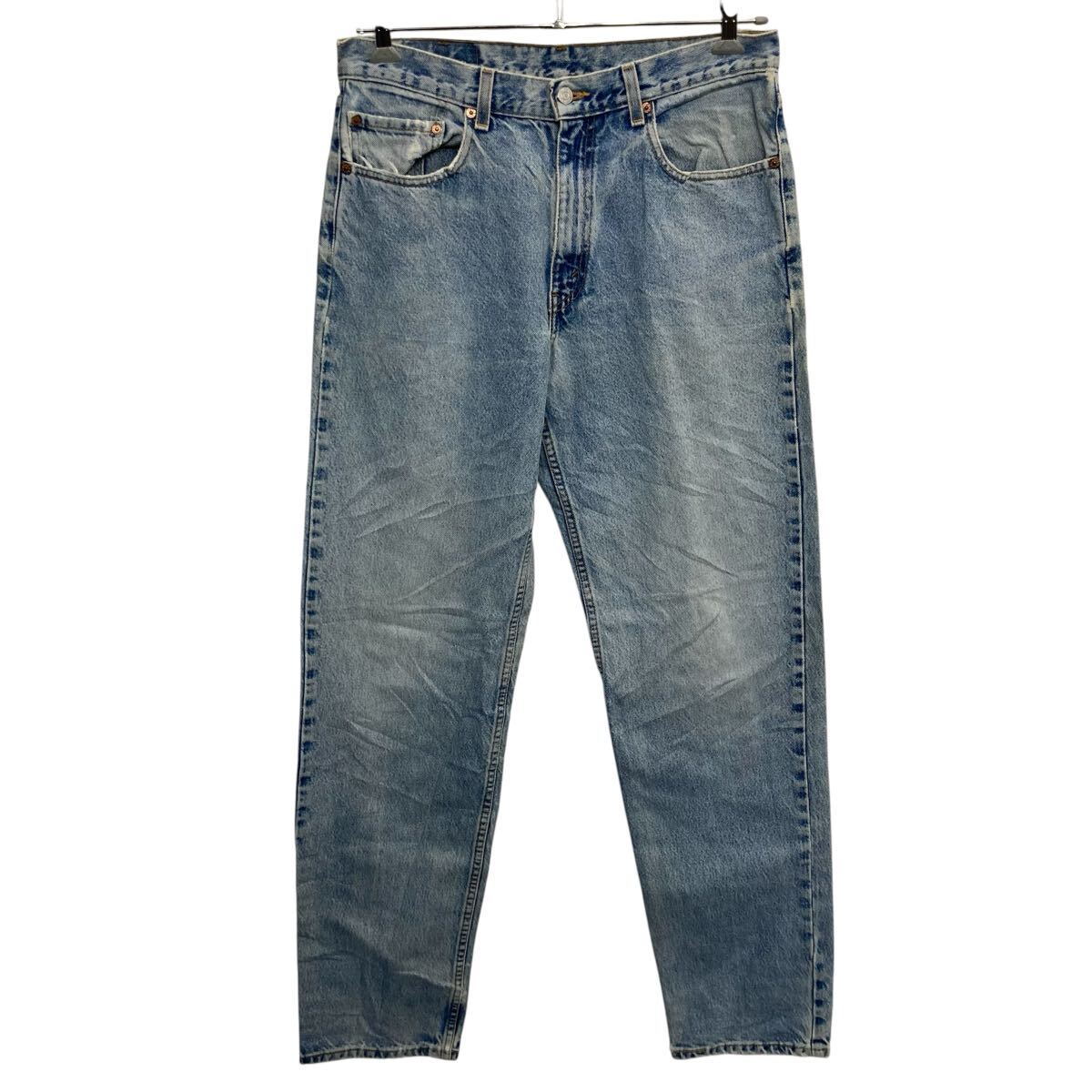 Half Pants, Shorts - 【中古】【古着】 メキシコ製 Levi's550 デニムパンツ W34 ライトブルー リーバイス ジップアップ ゴールデンサイズ アメカジ デニム ジーンズ 2603-27