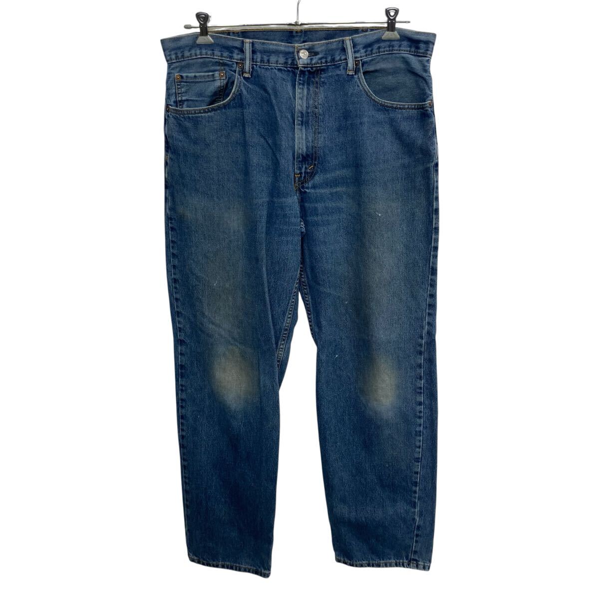 Rakuten - 【中古】【古着】 Levi's 550 デニムパンツ W38 インディゴブルー リーバイス ジップアップ ビッグサイズ アメカジ デニム ジーンズ 2603-28