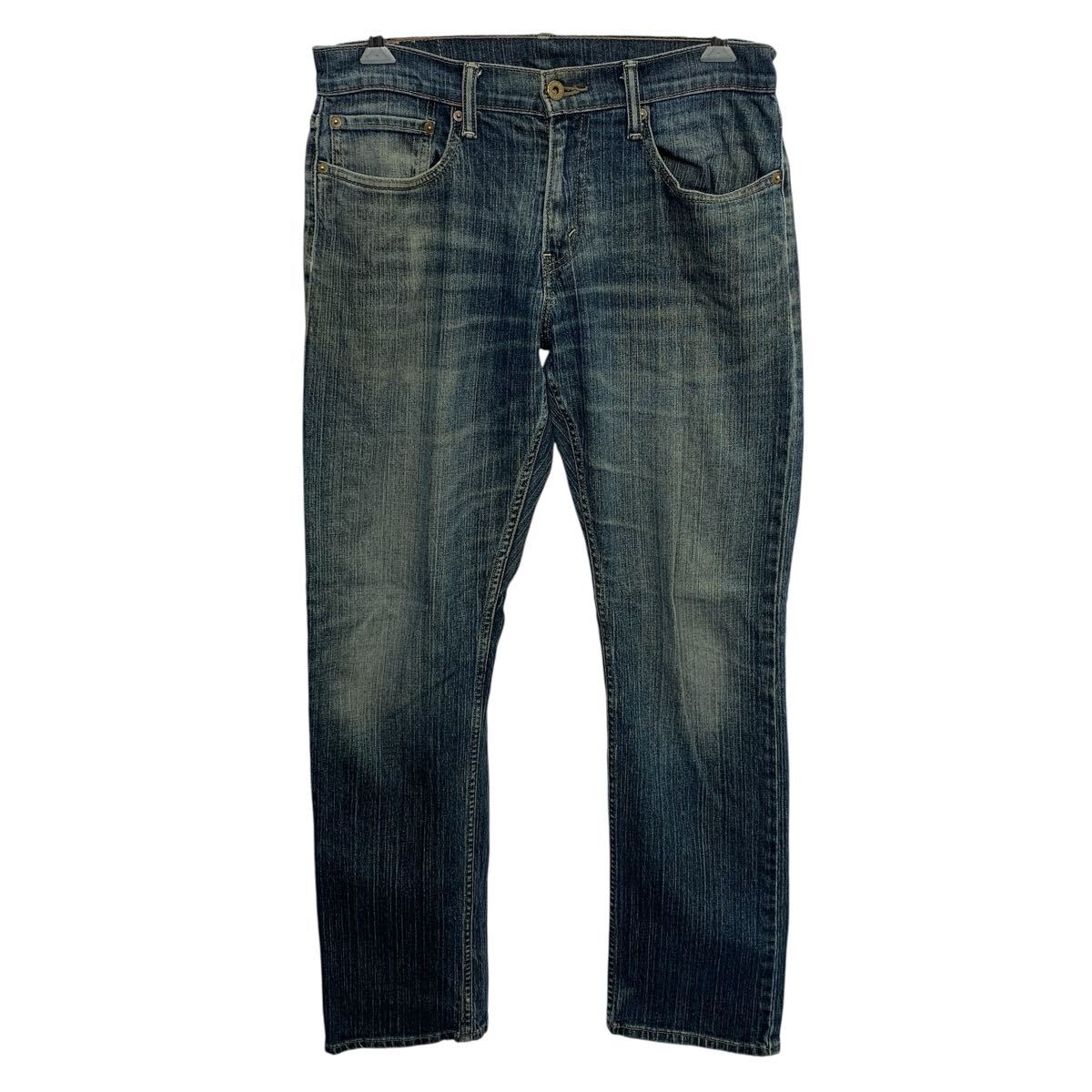 【中古】【古着】 Levi's 514 デニムパンツ W31 インディゴブルー リーバイス ジップアップ アメカジ デニム ジーンズ 2603-70