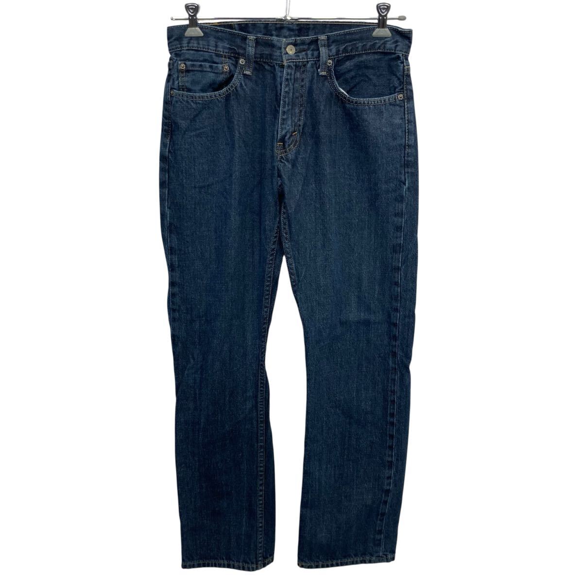 【中古】【古着】 Levi's514 デニムパンツ W32 インディゴ ブルー リーバイス ジップアップ ゴールデンサイズ アメカジ デニム ジーンズ 2603-91