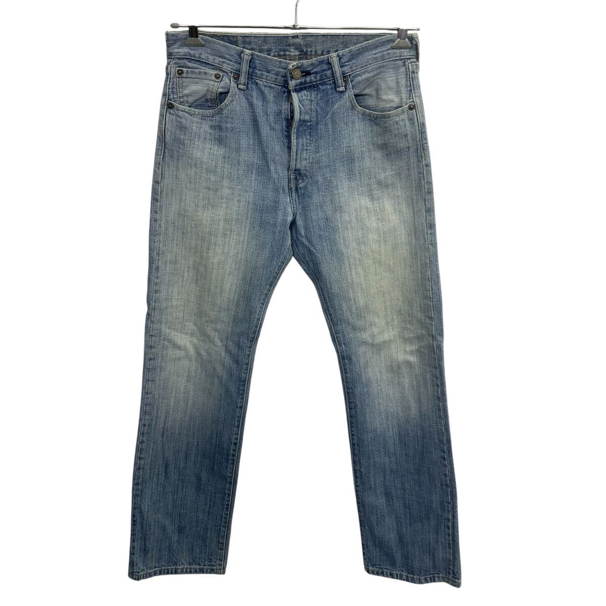 【中古】【古着】 メキシコ製 Levi's 501xx デニムパンツ W30 ライトブルー リーバイス ボタンフライ アメカジ デニム ジーンズ 2603-149