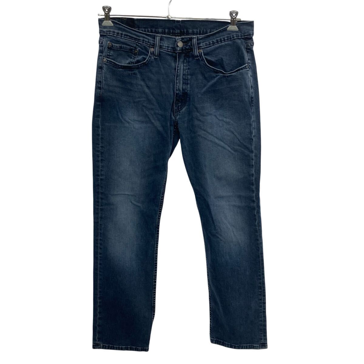 【中古】【古着】 Levi's 514 デニムパンツ W34 ブラック リーバイス ジップアップ アメカジ ジーンズ デニム コットン 2603-225