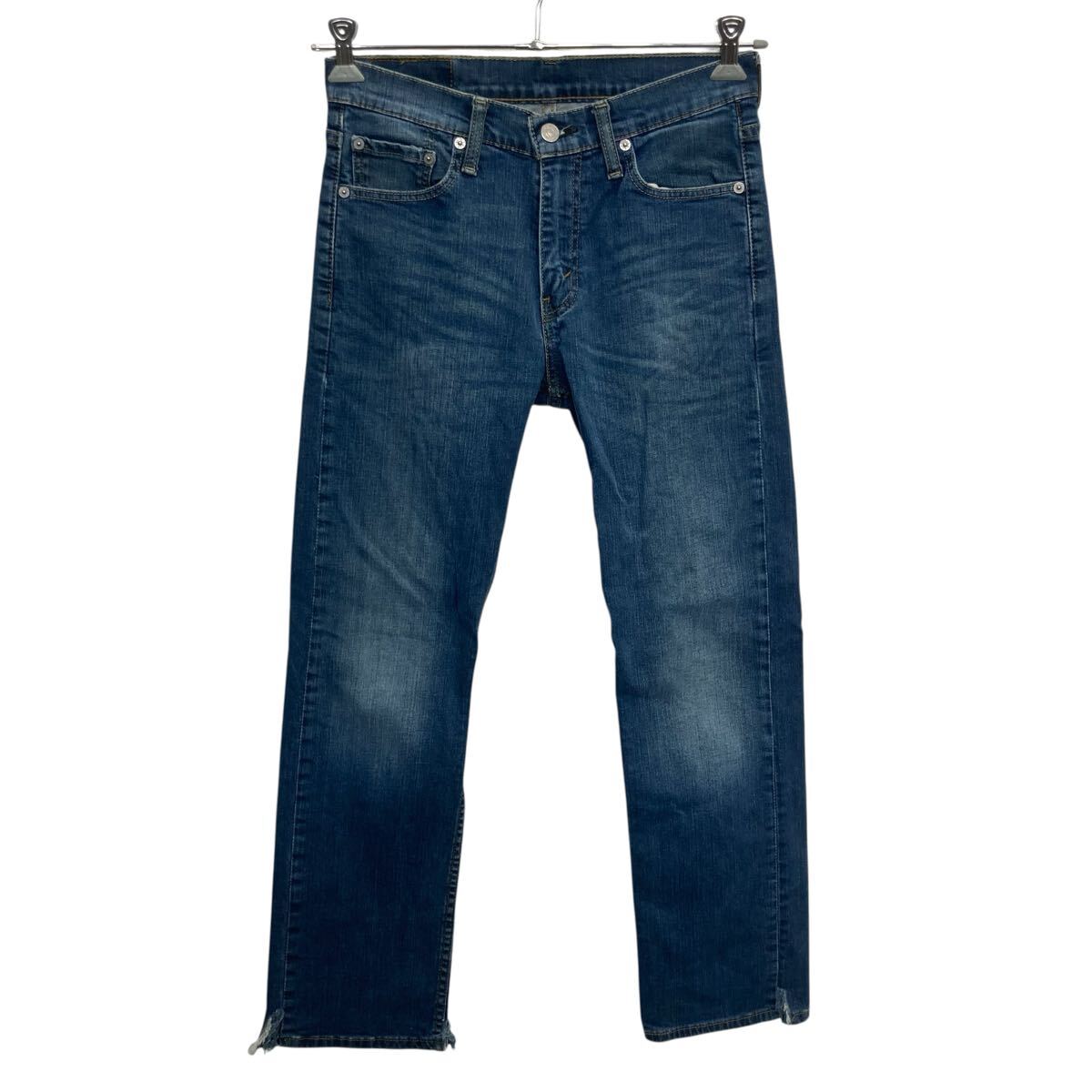 【中古】【古着】 Levi 039 s 513 デニムパンツ W29 ダークブルー リーバイス ジップアップ アメカジ ジーンズ デニム コットン 2603-227