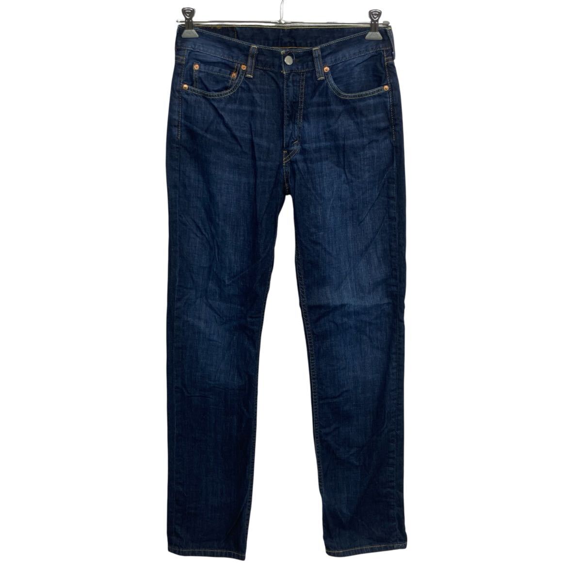 【中古】【古着】 Levi's 514 デニムパンツ W32 インディゴ リーバイス ジップアップ アメカジ ジーンズ デニム コットン 2603-228