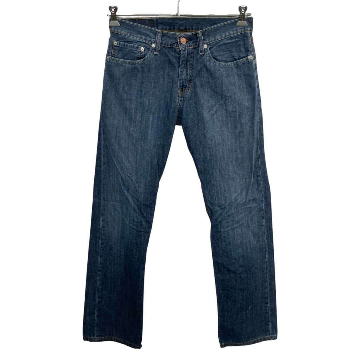 【中古】【古着】 メキシコ製 Levi's 514 デニムパンツ W31 ダークブルー リーバイス ジップアップ アメカジ ジーンズ デニム コットン 2603-230