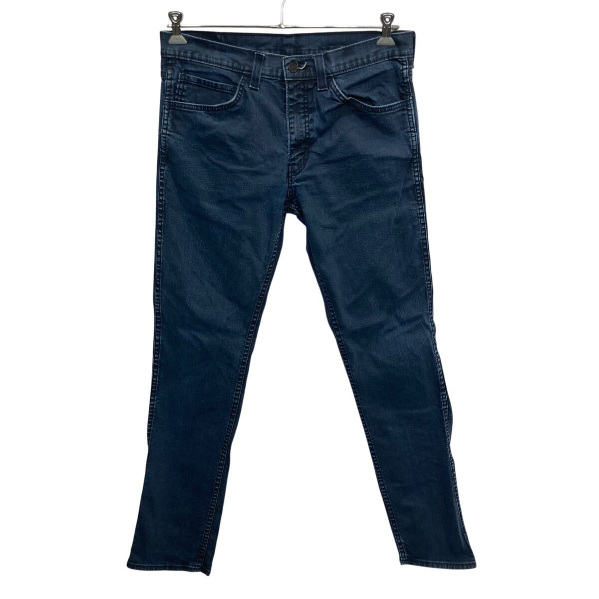 【中古】【古着】 Levi's 511 デニムパンツ W34 ダークブルー リーバイス ジップアップ アメカジ ジーンズ デニム コットン 2603-238