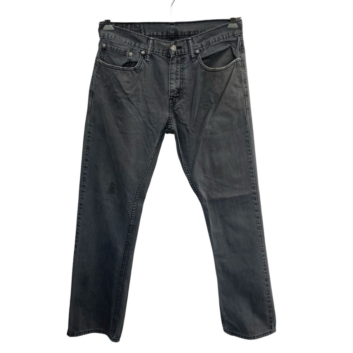 【中古】【古着】 Levi's 514 デニムパンツ W32 グレー リーバイス ジップアップ アメカジ ジーンズ デニム コットン 2603-364