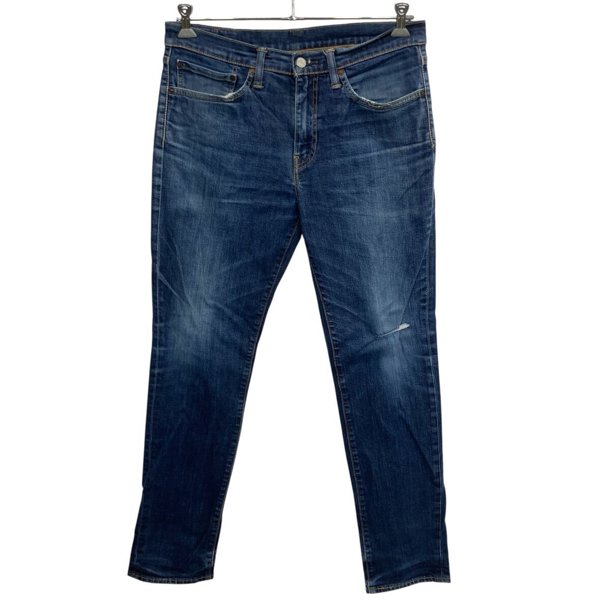 【中古】【古着】 Levi's 511 デニムパンツ W34 ブルー リーバイス ジップアップ デニム コットン アメカジ ジーンズ 2603-383