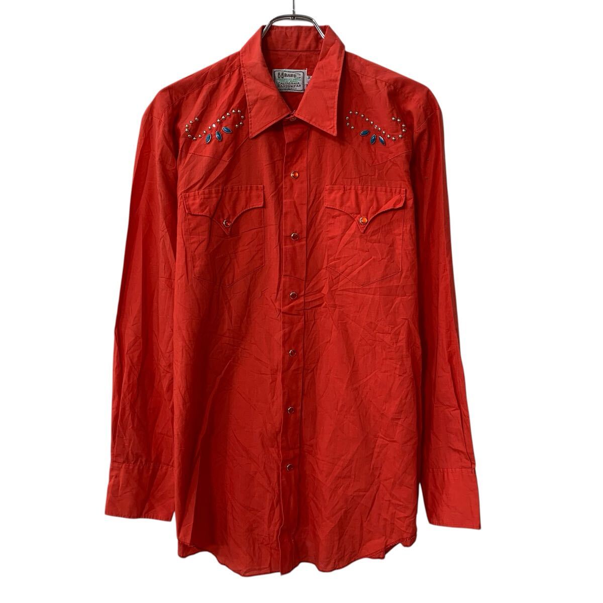 70s ポリジャケ ヴィンテージ HBARC 昭和レトロ 古着 70s H BAR C check western shirt | 古着屋 grin days memory 【公式