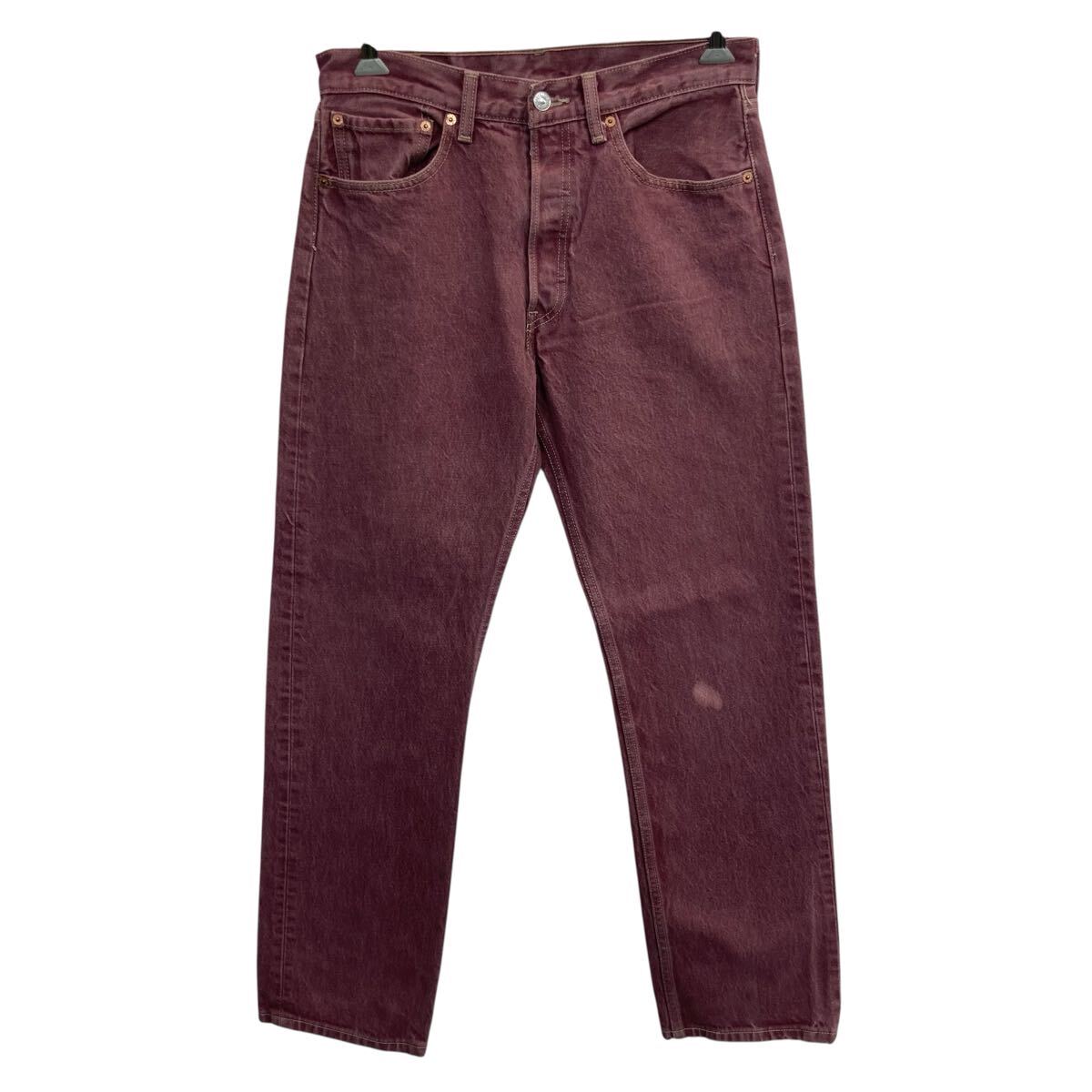 楽天市場】levis 501（カラーワインレッド）（メンズファッション）の通販