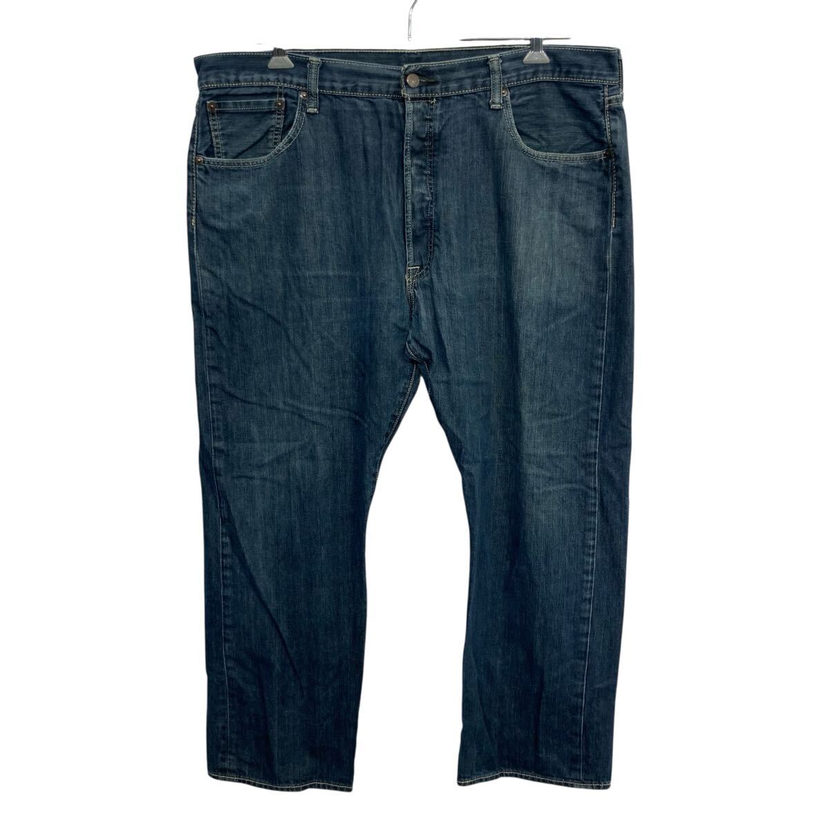 Rakuten - 【中古】【古着】 Levi's 501 デニムパンツ W40 ダークブルー リーバイス ボタンフライ ビッグサイズ コインポケット アメカジ デニム ジーンズ 2604-41