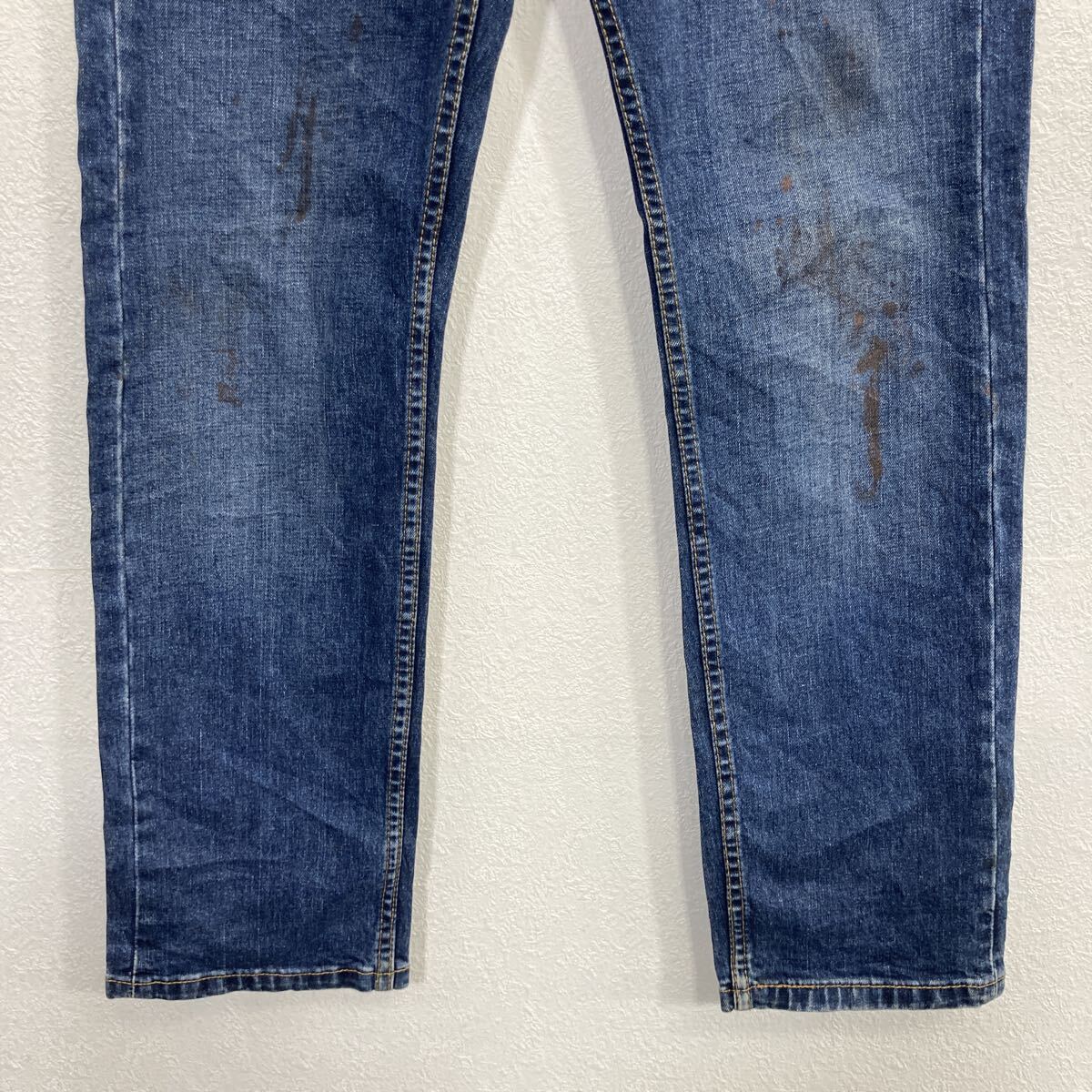 【中古】【古着】 Levi's 505 デニムパンツ W30 インディゴブルー リーバイス ジップアップ コインポケット ジップフライ アメカジ デニム ジーンズ 2604-57 3