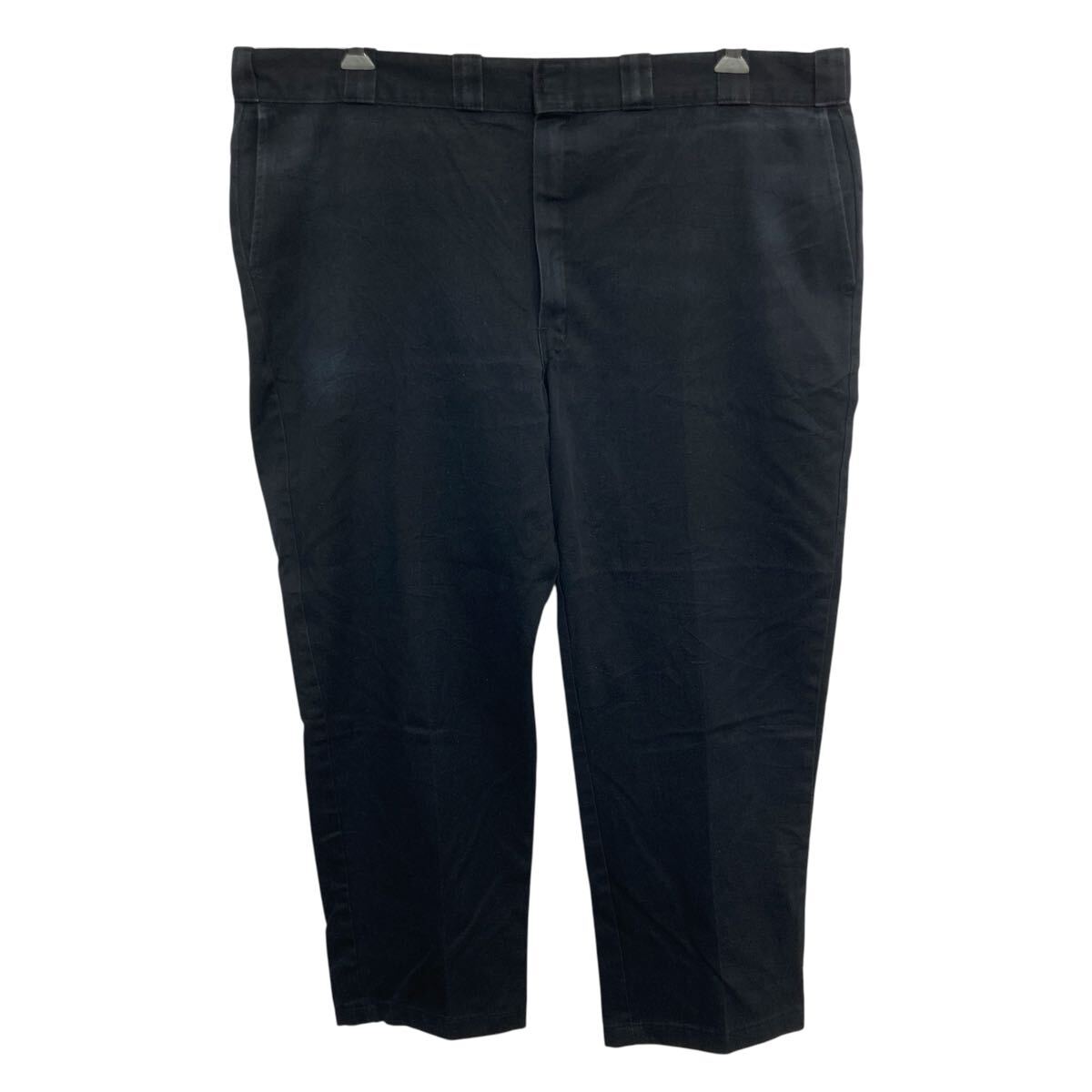 Half Pants, Shorts - 【中古】【古着】 Dickies ワークパンツ W46 ブラック ディッキーズ ジップアップ ビッグサイズ ワークウェア ワーク ボトムス 2604-245