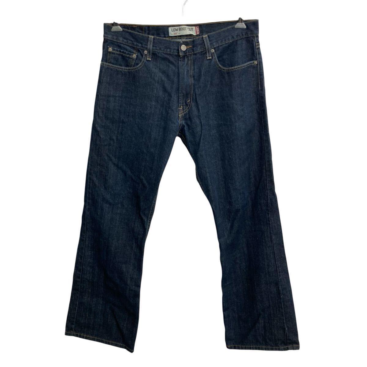 Bottoms - 【中古】【古着】 Levi's 527 デニムパンツ W34 インディゴ リーバイス ジップアップ ローブーツカット 紙パッチ コインポケット アメカジ ジーンズ 2604-384