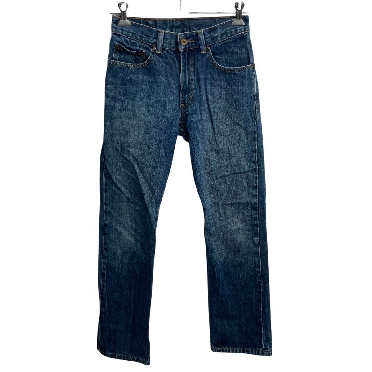 【中古】【古着】 Levi's 514 ジュニア デニムパンツ W26 ブルー リーバイス ジップアップ 紙パッチ コインポケット アメカジ デニム ジーンズ 2604-406
