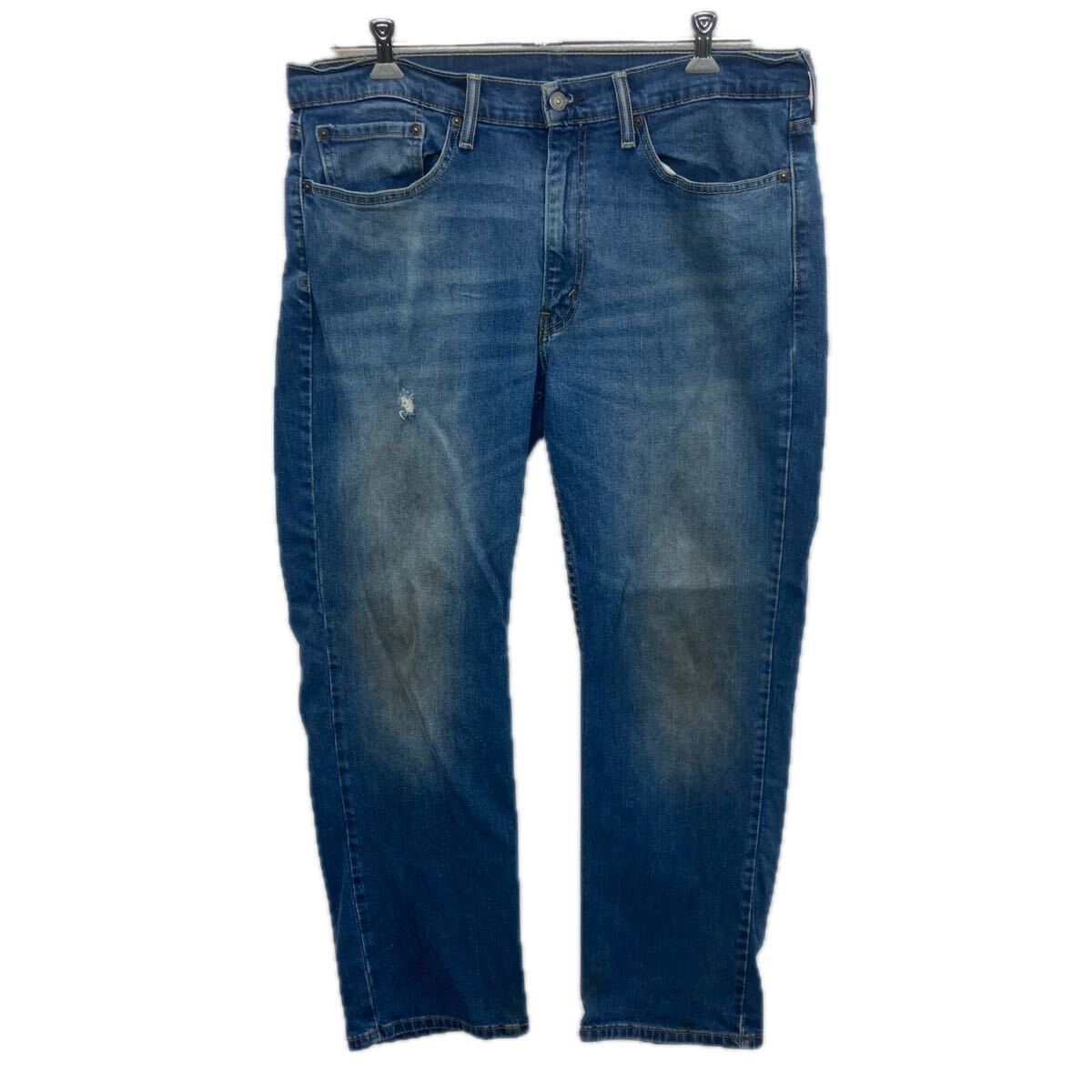 【中古】【古着】 Levi's 514 デニムパンツ W36 インディゴブルー リーバイス ジップアップ ゴールデンサイズ アメカジ デニム ジーンズ 2604-447