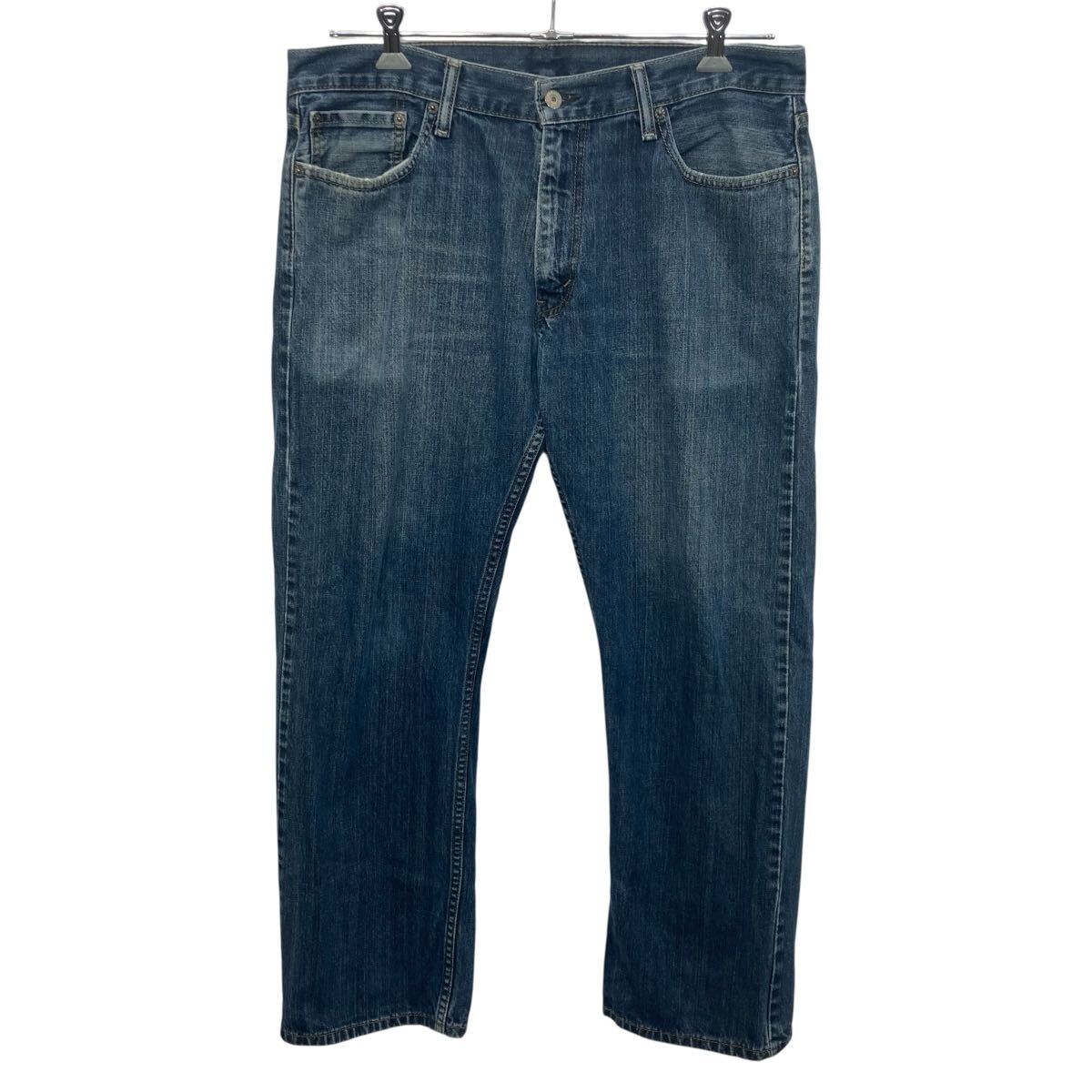 【中古】【古着】 メキシコ製 Levi's 514 デニムパンツ W36 インディゴブルー リーバイス ジップアップ ゴールデンサイズ アメカジ デニム ジーンズ 2604-448