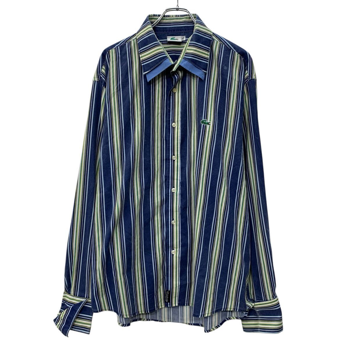 【中古】【古着】 LACOSTE 長袖 スト�
