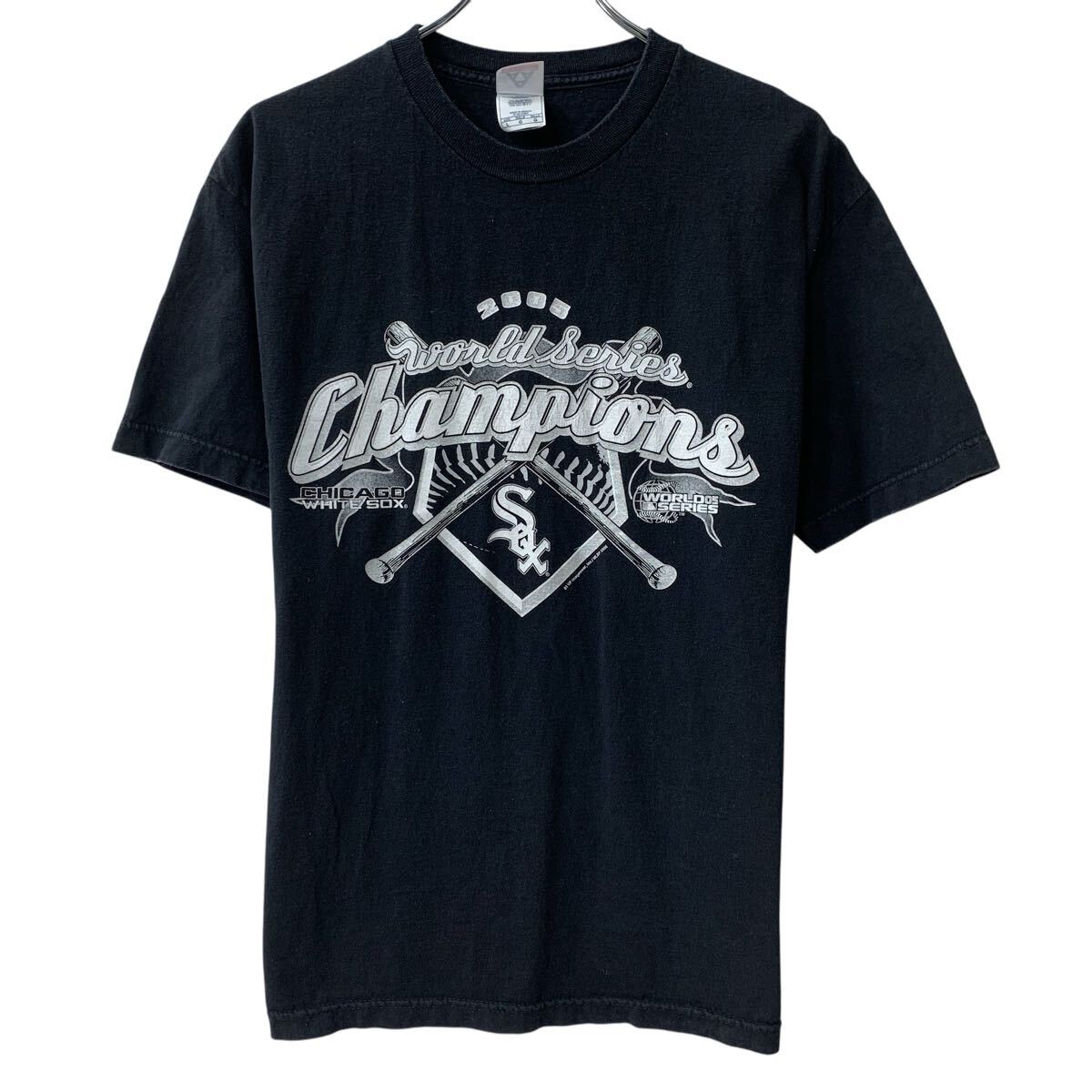  メキシコ製 ALSTYLE APPAREL & ACTIVEWEAR 半袖 プリントTシャツ L ブラック プルオーバー 両面プリント カットソー 夏物 a805-6213