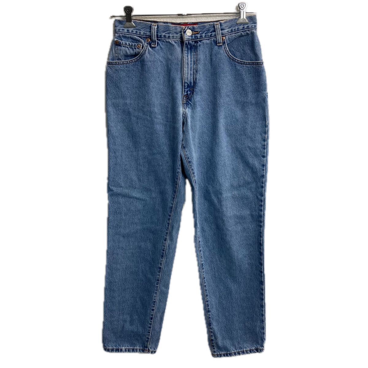Rakuten - 【中古】【古着】 USA製 Levi's 550 デニムパンツ W30 ブルー リーバイス ジップアップ コインポケット アメカジ デニム ジーンズ 2605-459