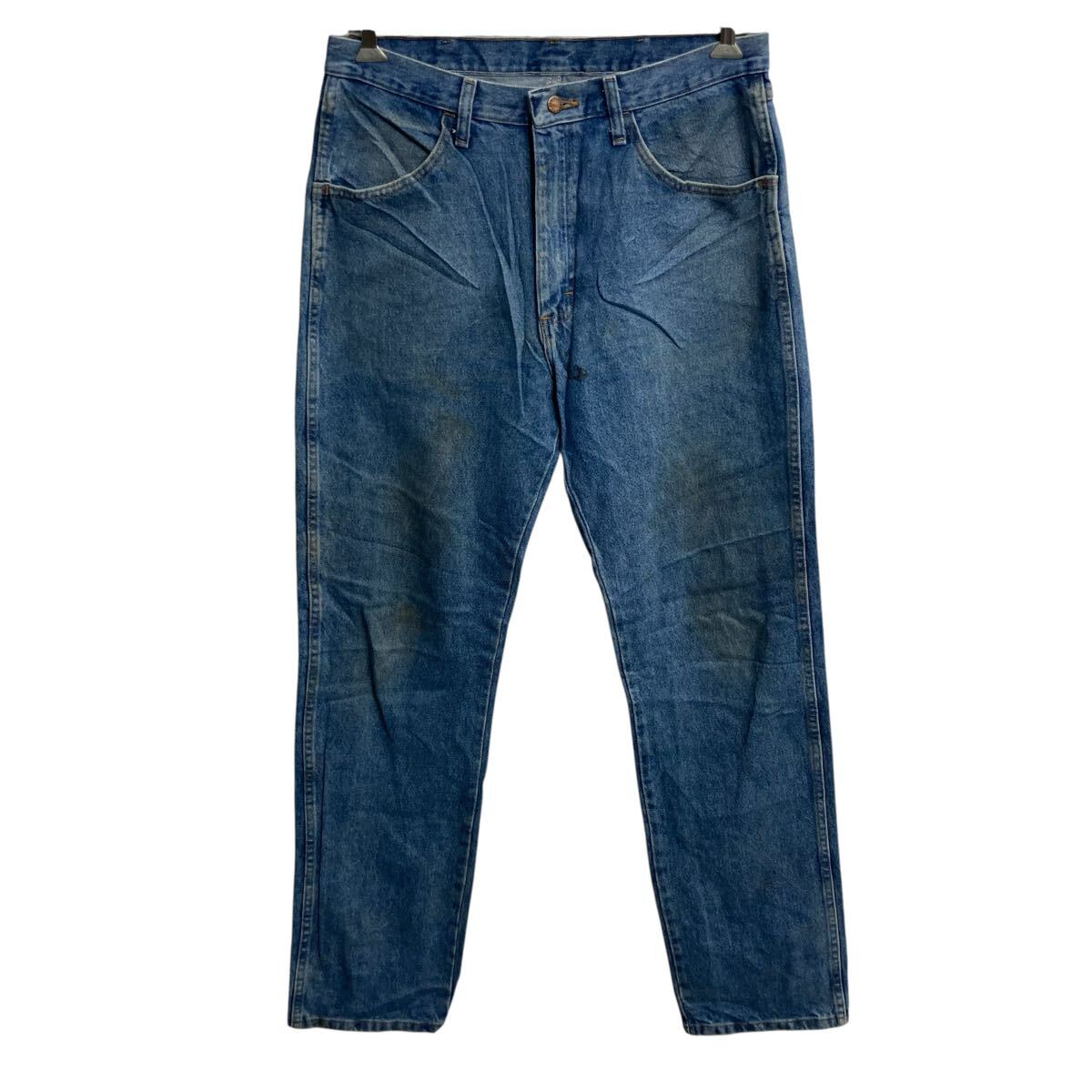  メキシコ製 RUSTLER デニムパンツ W34 ブルー ラスラー ジップアップ アメカジ デニム ジーンズ 2606-235