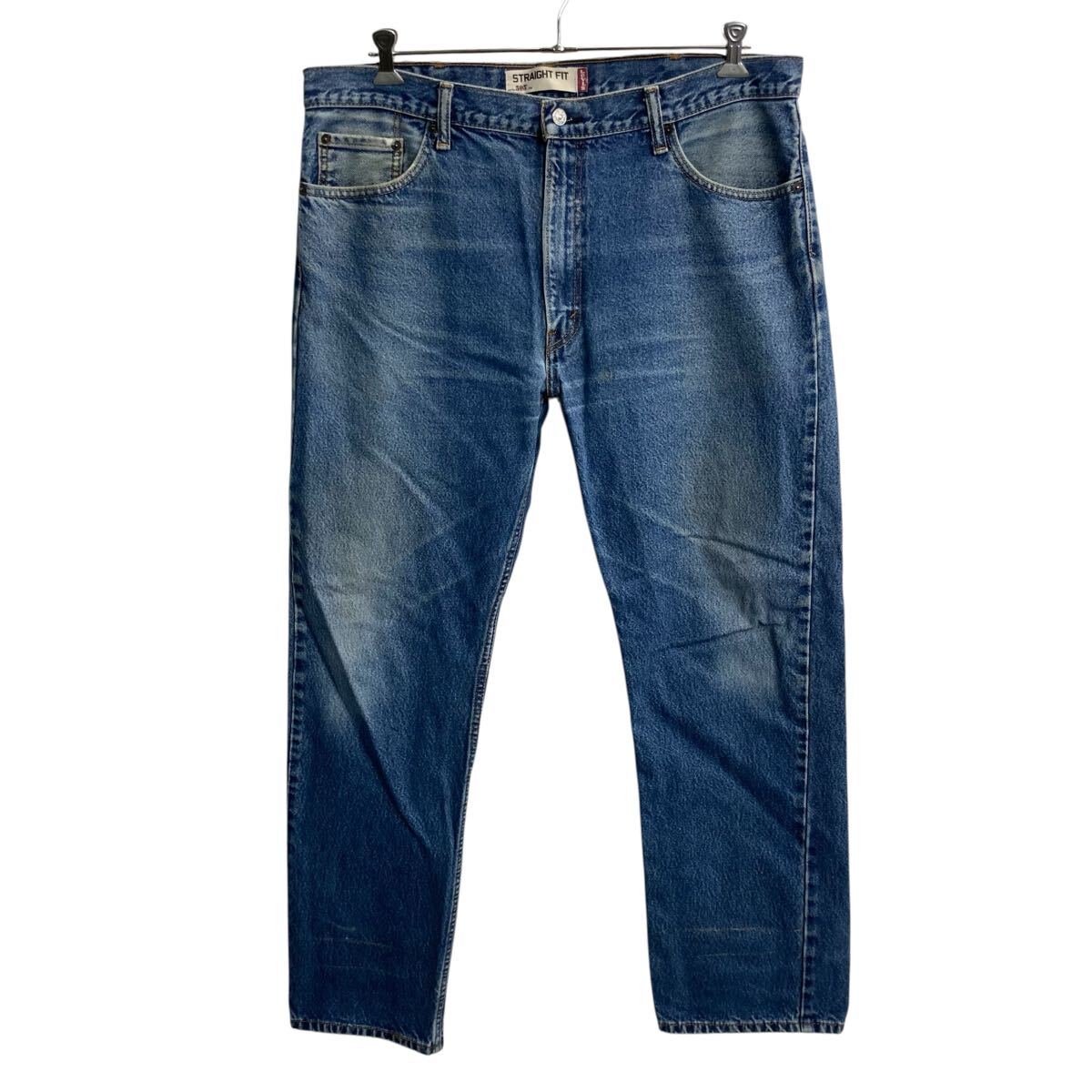 Rakuten - 【中古】【古着】 Levi's 505 デニムパンツ W40 ブルー リーバイス ジップアップ 紙パッチ ビッグサイズ コインポケット アメカジ デニム ジーンズ 2606-330