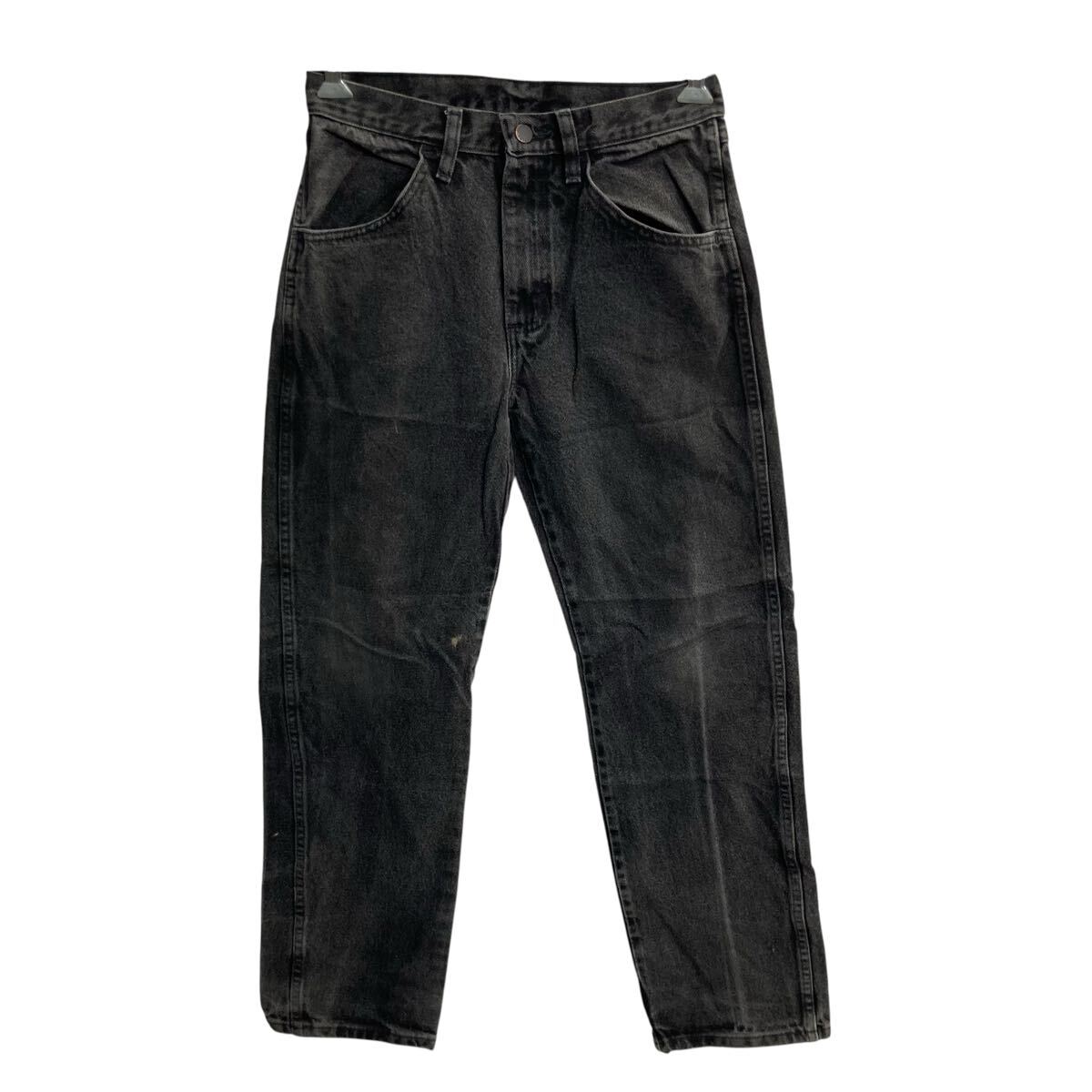  メキシコ製 RUSTLER デニムパンツ W29 ブラック ラスラー ジップアップ アメカジ デニム ジーンズ 2606-425