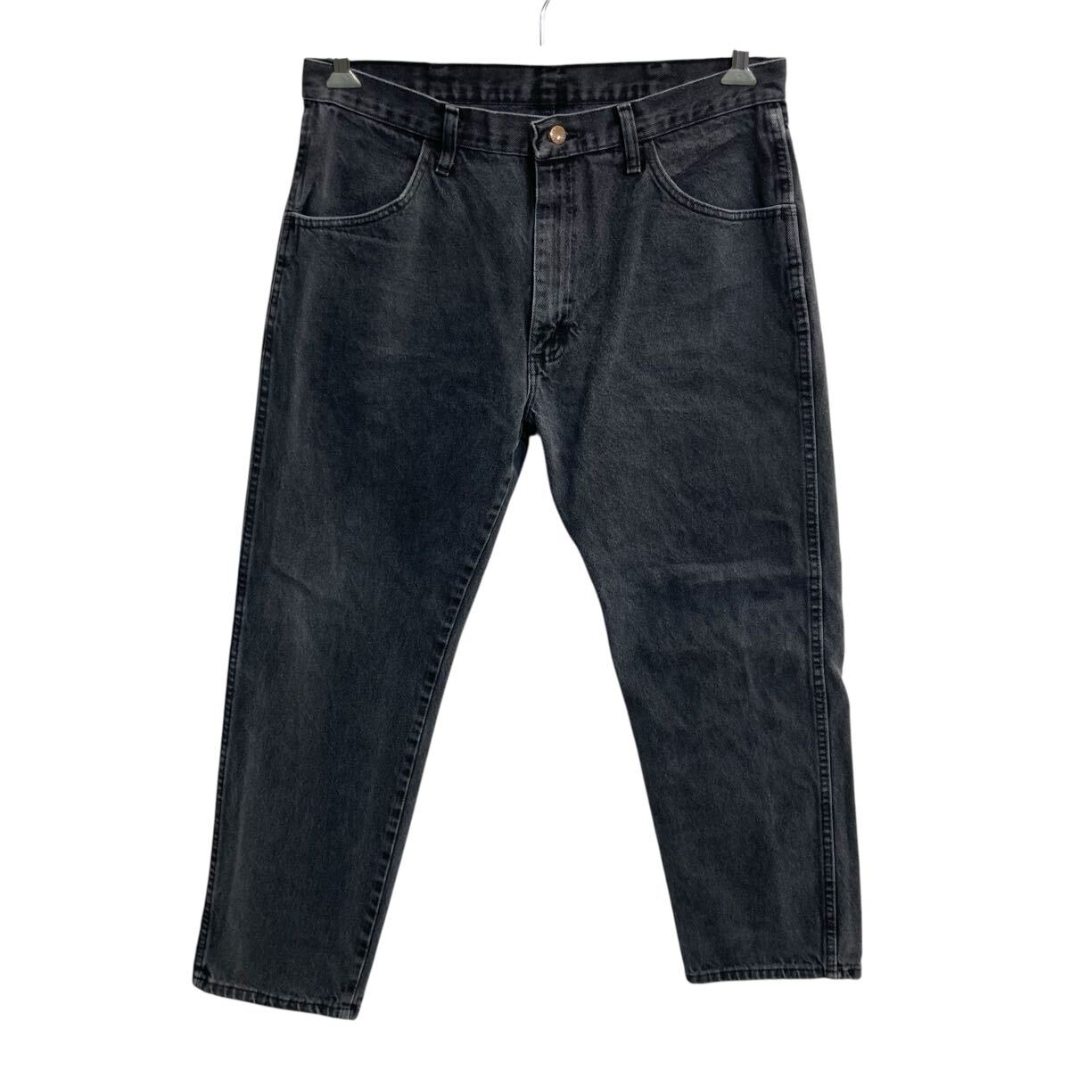  RUSTLER デニムパンツ W36 ブラック ラスラー ジップアップ アメカジ デニム ジーンズ 2606-630