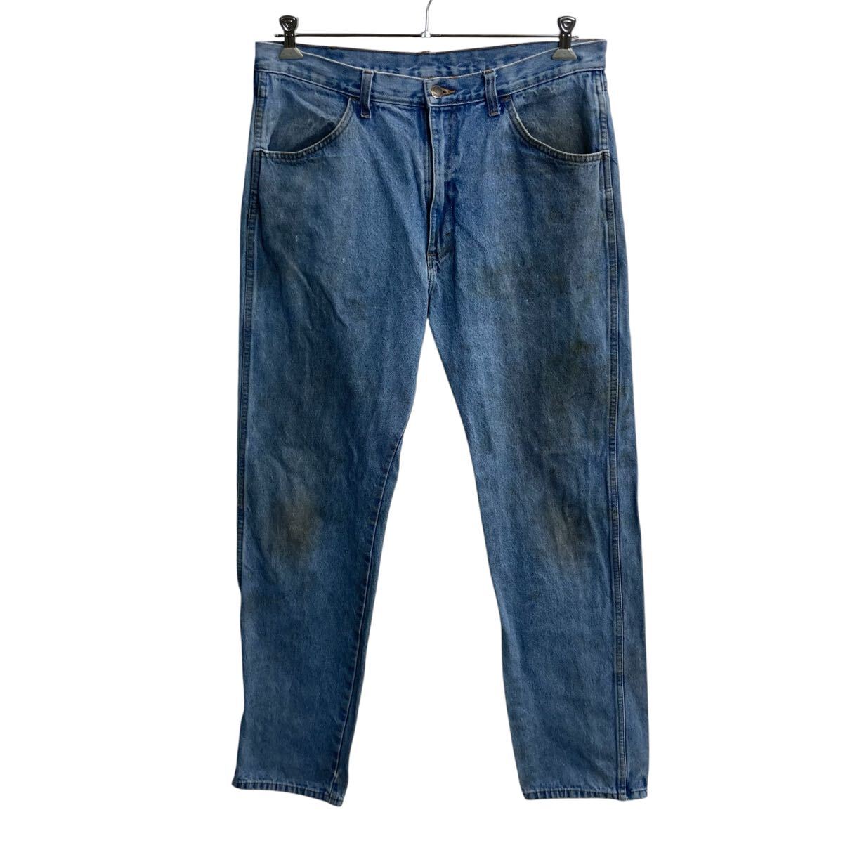  RUSTLER デニムパンツ W36 ライトブルー ラスラー ジップアップ デニム ジーンズ 2606-1073