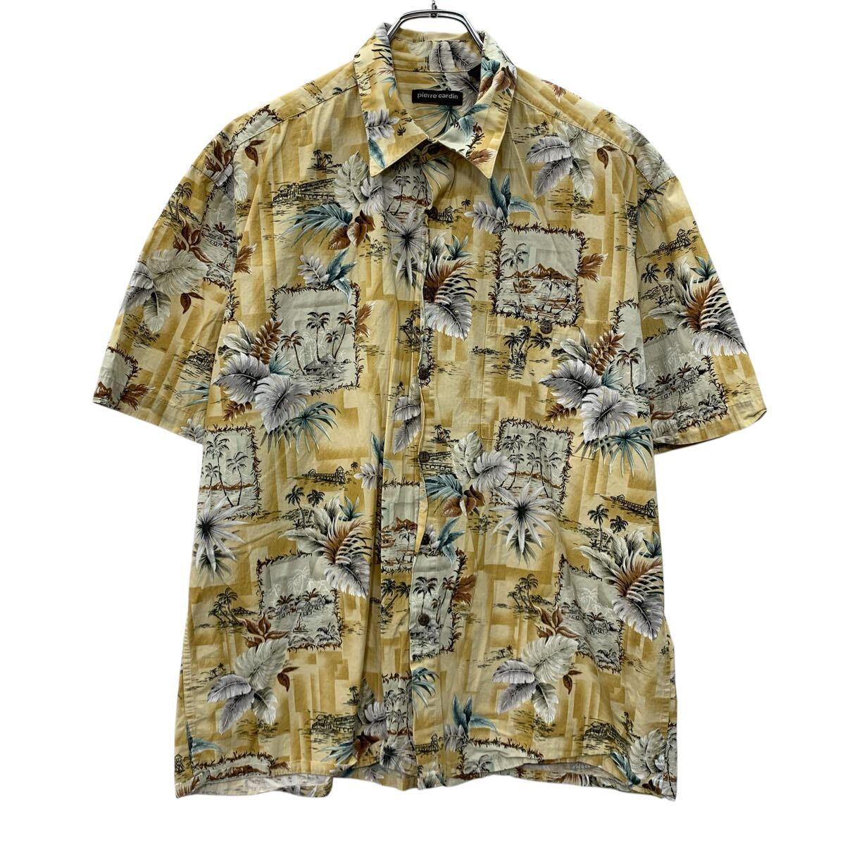 楽天市場】柄シャツ 古着（カラーイエロー）（カジュアルシャツ