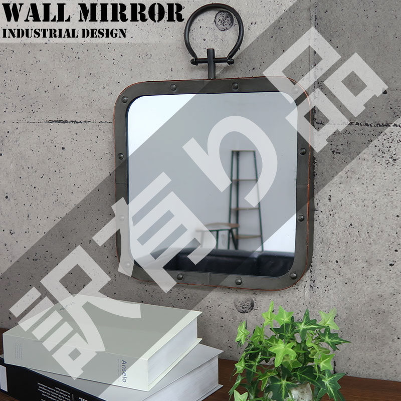 楽天市場】アイアンウォールミラーの通販