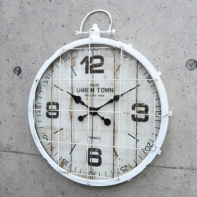 【全品ポイント10倍!11日〜12日まで】ウォールクロック 壁掛け時計 アンティーク インダストリアル レトロ ヴィンテージ 男前 おしゃれ カフェ 店舗 BT-95 [2]