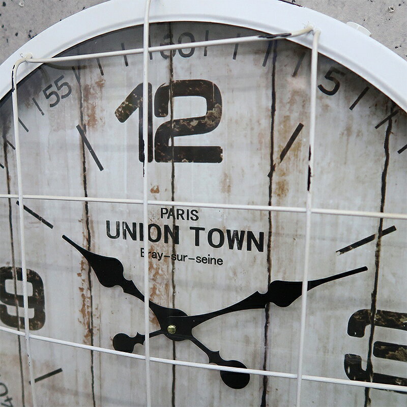【全品ポイント10倍!11日〜12日まで】ウォールクロック 壁掛け時計 アンティーク インダストリアル レトロ ヴィンテージ 男前 おしゃれ カフェ 店舗 BT-95 [3]