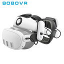 【BOBOVR 公式ライセンス】BOBOVR S3 Pro VRヘッドストラップ 10000mAh大容量バッテリー内蔵 ヘッドエアコン搭載 Meta Quest 3/Quest 3S用 冷却機能付きアクセサリー - VR ゴーグル 対応