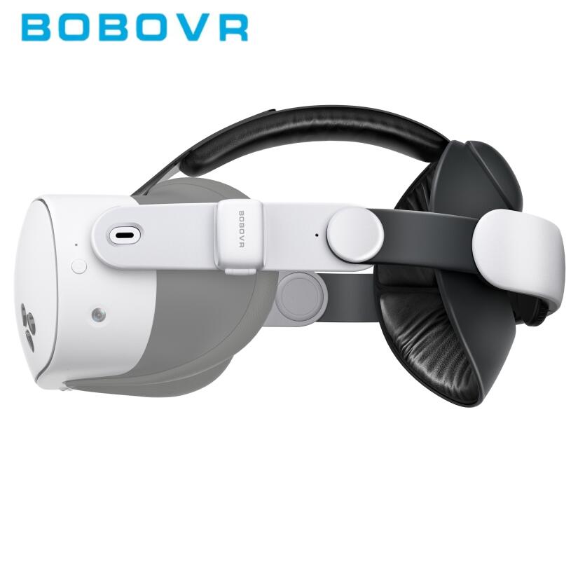 【BOBOVR 公式ライセンス】BOBOVR E3 ヘッドバンド Meta Quest 3 / Meta Quest 3S 用 バランス調整式 長時間快適 VR アクセサリー - VR ゴーグル 対応