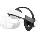 KIWI design H4 VR ヘッドストラップ Meta Quest 3 / Meta Quest 3S用 ヘッドストラップ Meta認定済み のコンフォート ストラップ ストラップ 顔の圧迫感ゼロ 前後換気デザイン クエスト3 / クエスト 3S用 VRハードウェア アクセサリ (バッテリーなし) - VR ゴーグル 対応