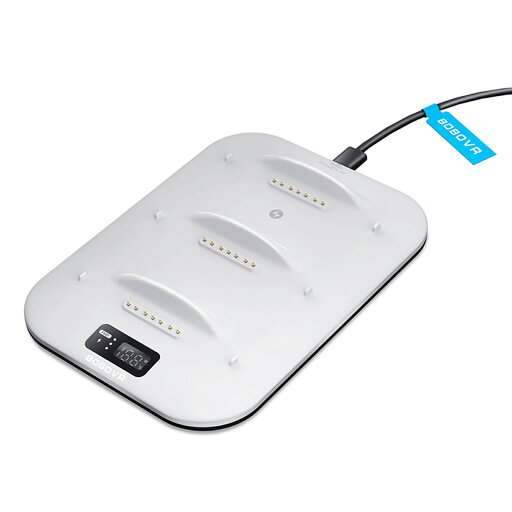 BOBOVR BD3 急速充電ドック デジタルディスプレイ搭載 B100バッテリー対応 30W高速充電可能 BOBOVR S3 PRO互換品 VRアクセサリー BOBOVR BD3 急速充電ドック デジタルディスプレイ搭載 B100バッテリー対応 30W高速充電可能 BOBOVR S3 PRO互換品 VRアクセサリー