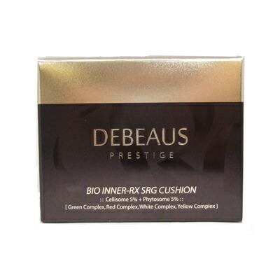 【期間限定!全商品P4〜20倍】【3個セット】DEBEAUS ディビュース SRGクッションファンデーション 本体15g+レフィル15g【正規品】(黒/金)複数...