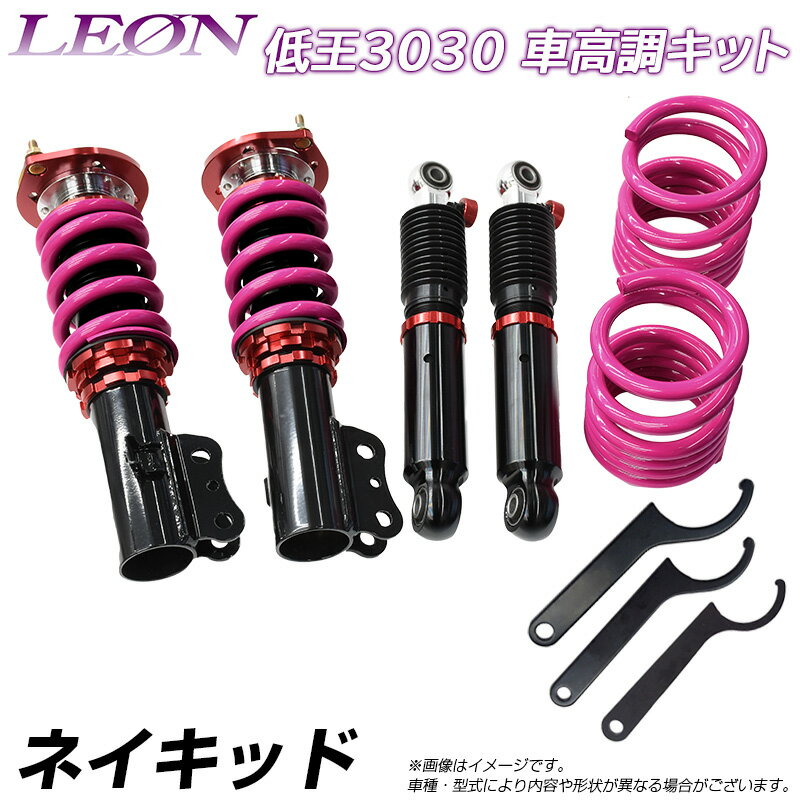 ネイキッド L750S 低王3030 車高調キット ダイハツ LEON レオン