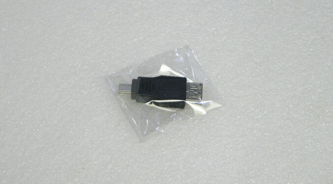 miniUSB（オス）-USB（メス）変換アダプタ