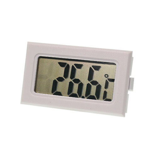 デジタル温度計（内部センサー式）ホワイト