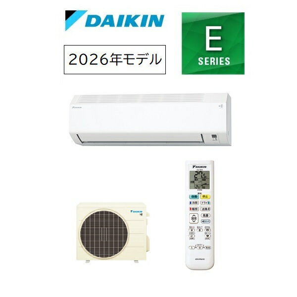 Rakuten - ダイキン 14畳相当エアコン S406ATEP-W(ホワイト／2026年モデル)