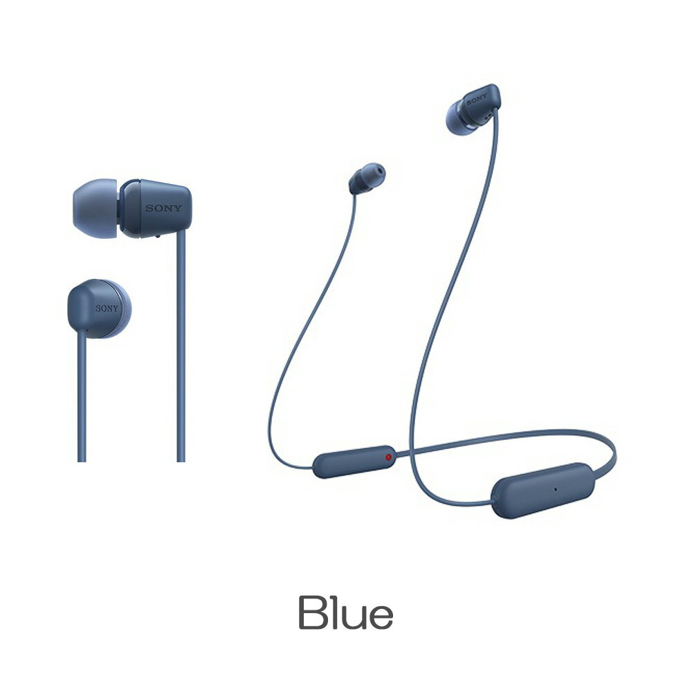 楽天市場】イヤホン bluetooth ソニー wi-c400（カラーブルー）の通販