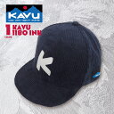 KAVU カブー K CAP インクブルー INK クラシックデザイン 秋冬 帽子 浅め メンズ レディース ワンサイズ OKV1180984