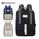 【正規輸入販売代理店】リュック ビジネスリュック メンズ レディース ブランド ノルディス Nordace Eclat ノートパソコンポケット付きリュック 3色 ND1011 18L 旅行 通勤 PC 耐水性素材 盗難防止 充電ポート 母の日【ラッピング不可】