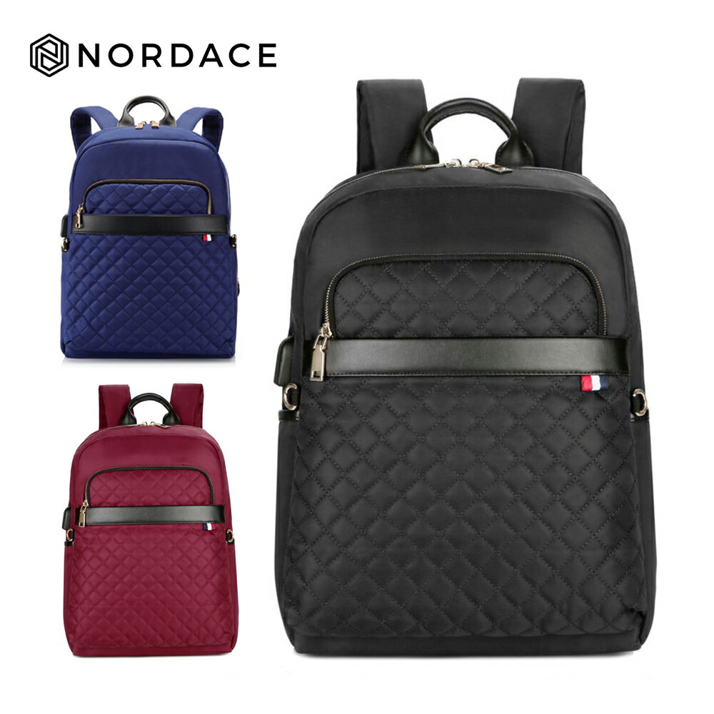 エース 【正規輸入販売代理店】リュック ビジネスリュック ブランド レディース ノルディス Nordace Ellie デイリートラベルリュック 3色 ML251951 15L トラベル 旅行 通勤 PC 撥水【ラッピング不可】