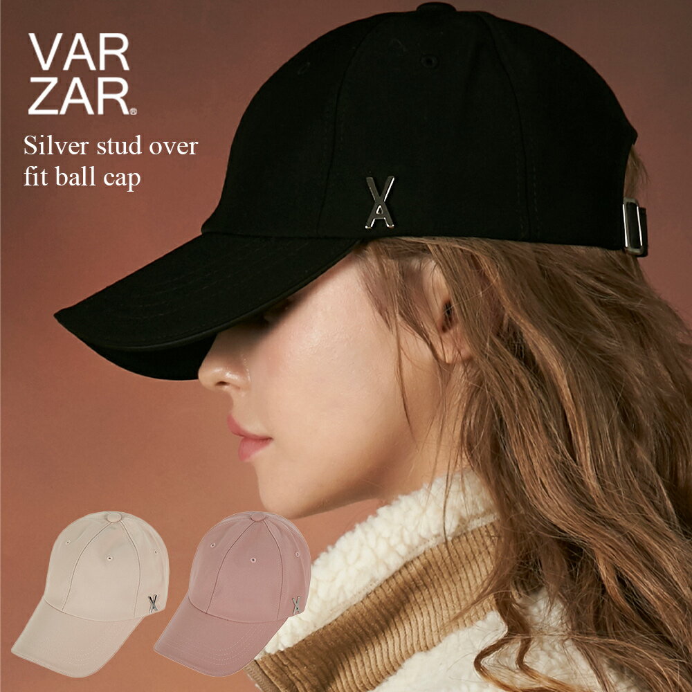  Ki     VARZAR oU[ ؍ Xq Lbv [  炪Â炢 O fB[X[Silver stud over fit ball cap X^bY 639 640 641]