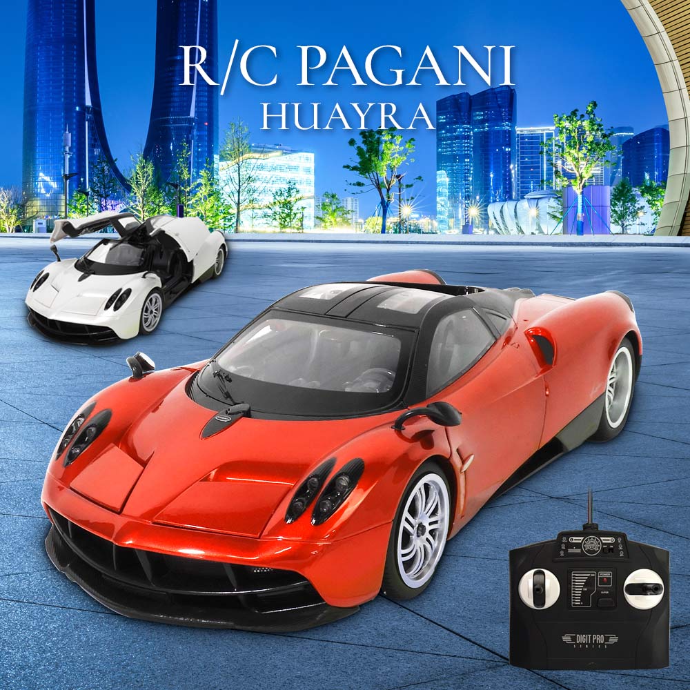 【マラソン期間限定P10倍】ラジコン ラジコンカー 子供 おもちゃ 車 くるま [ トップエース RC 1:14 パガーニ・ウアイラ ホワイト レッド ] 玩具 キッズ 子供 男の子 クリスマス 誕生日 プレゼント【ラッピング不可】