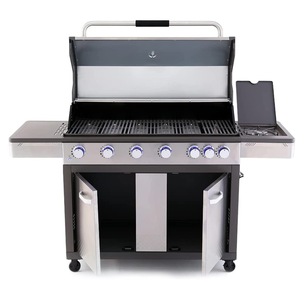 �С��٥��塼����� ���� �緿 ����� ���ƥ�쥹 �ǹ���ǥ� ���6�͡�20��ʬ �緿BBQ��������� ���ѥ���륫�С��դ� ER8806-GC LED�饤���դ� 6Ϣ�С��ʡ� Branch Grill�ڥ᡼����ľ����